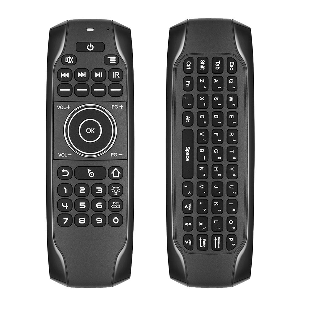 G7BTS Bluetooth Remote Control Backlight Wireless Keyboard Remote Control Bluetooth Air Mouse USB Charging for Android TV Box