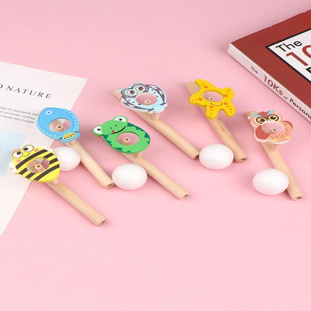 Family Game Pipe Balls Balanced Blowing Toys Blowing Ball Toys Floating Blow Blowing Ball Game