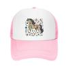 Bohemian Folk Art Horse Flourish Mesh Baseball Cap Casual Hat Outdoor  For Womens Unisex FeUnisex