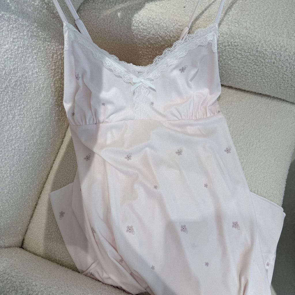Ice Silk Short Summer Sleepwear For Women With Breathable Sleeveless Design