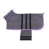 Pet Bathrobe Quick Dry Absorbent Dog Clothes Microfiber Pet Dog Supplies