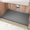 Easy To Clean Under Sink Mat Waterproof Cabinet Liner Mat Square Drip Proof Tray  Counter