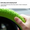 Universal Car Non-Slip Silicone Steering Wheel Cover Elastic Texture D-Shaped Steering Wheel Covers Car Decoration Accessories