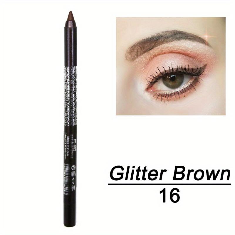 Στυλό 14 χρωμάτων Eyeliner Gel Pearlescent Eyeshadow Pen Αδιάβροχο μακράς διαρκείας, μη μουτζουρωμένο στυλό ματιών