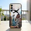 Lovely City N-New Y-York  Phone Case For Samsung  A73,A21s,A22,A31,A32,A52,A53,A71,A80,Soft Black Shell