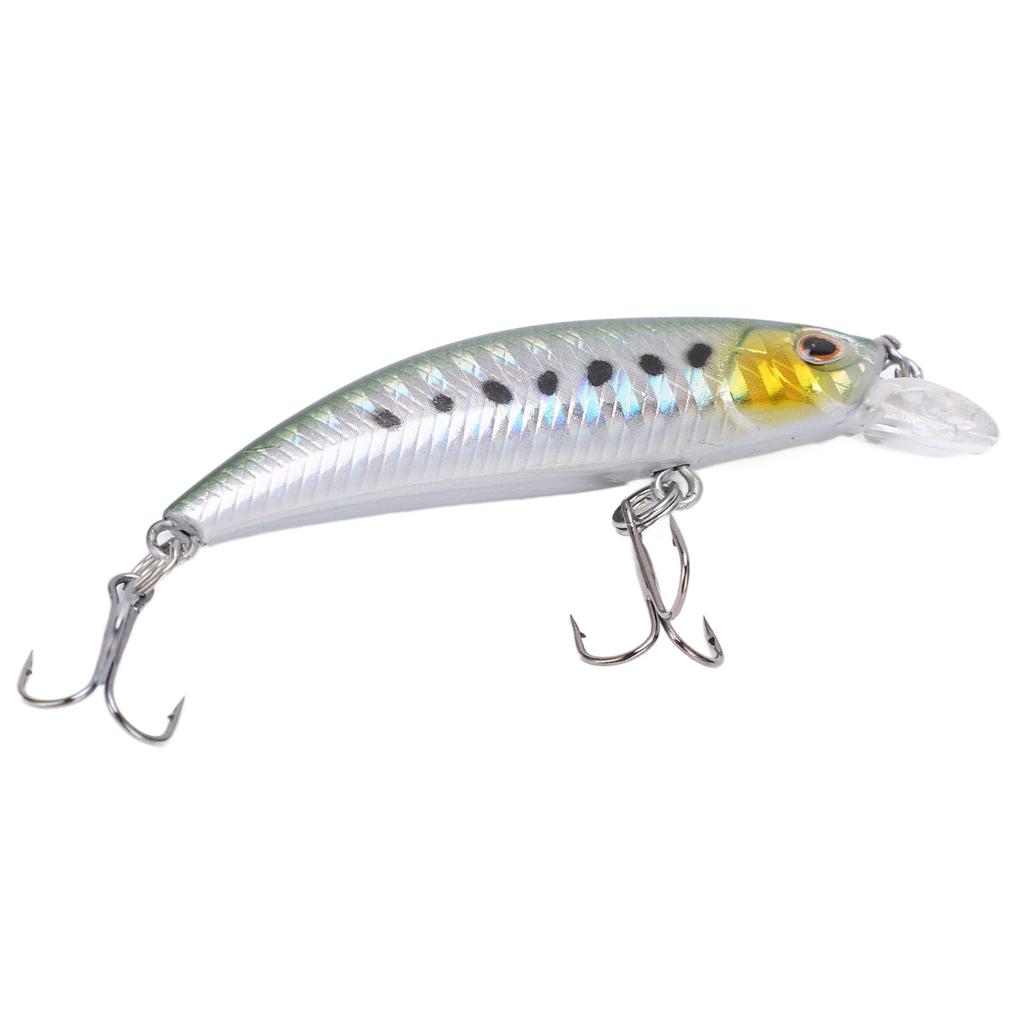 Angelköder 3D Lebendige Augen 6,8cm ABS-Kunststoff Langlebig Natürlich Robust Minnow-Köder für Meerwasser