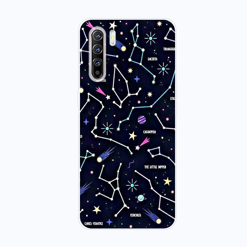For OPPO Find X2 Neo Case Shockproof Soft silicone TPU Back Cover For OPPO FindX2 Neo Phone Cases Find X2 Lite Case Cute Cartoon