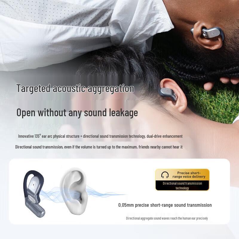 Bach Johann BACH08 Open-Ear Bluetooth Sports Headphones