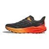 HOKA Speedgoat 5 Castlerock Flame Zapatillas para Hombre Negro 1123157-CFLM
