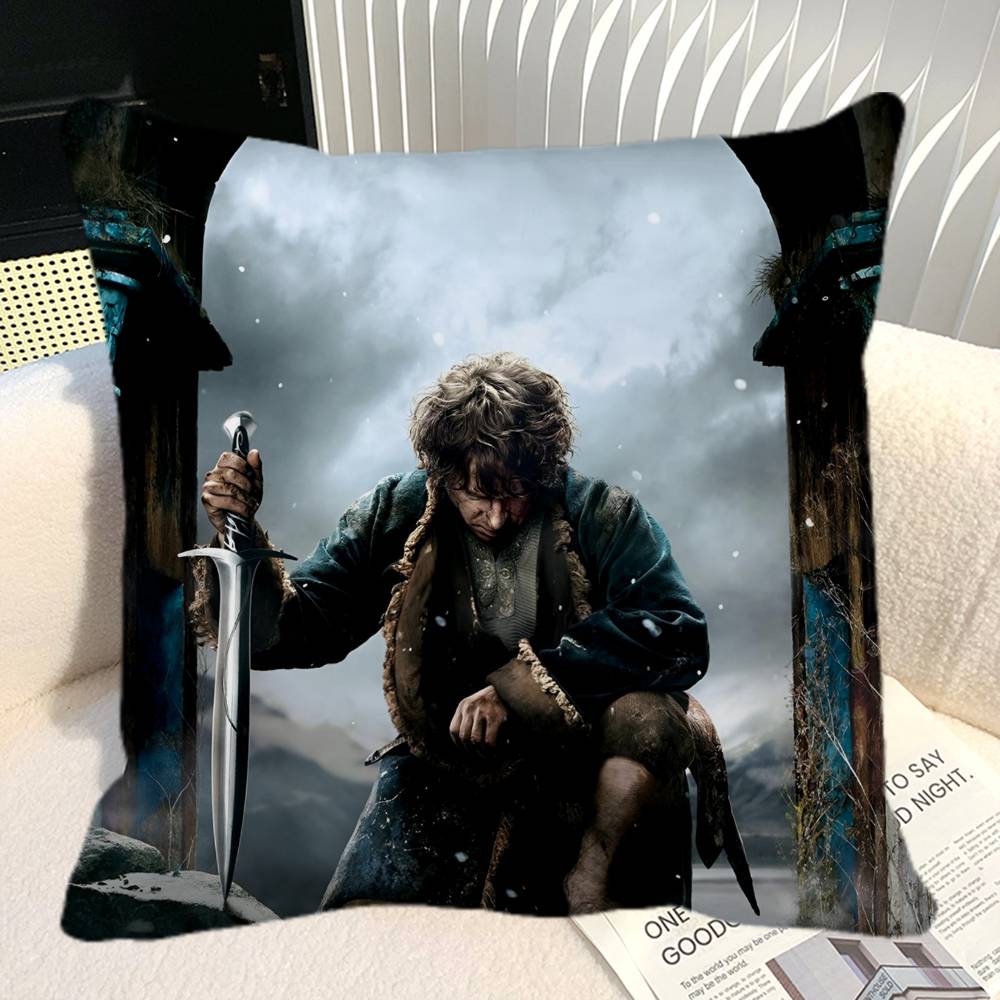 Movie TThe HHobbitt Pillow Case Square Pillow Bedroom Sofa Leisure Comfort Cushion Car Home Decoration