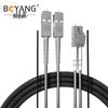 BOYANG Multimode Duplex Armored Fiber Optic Patch Cable