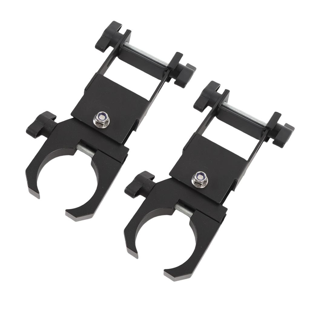 2 Pcs UTV Drive Belt Holder Adjustable Mounting Clamp Steel Universal Belt Mount for 1.52 Inch