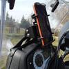 NUEVO 2012-2016 Para SUZUKI V-STROM 650 XT V-Strom DL 650 Soporte para Teléfono Móvil de Motocicleta Montaje para Navegador GPS Recargable