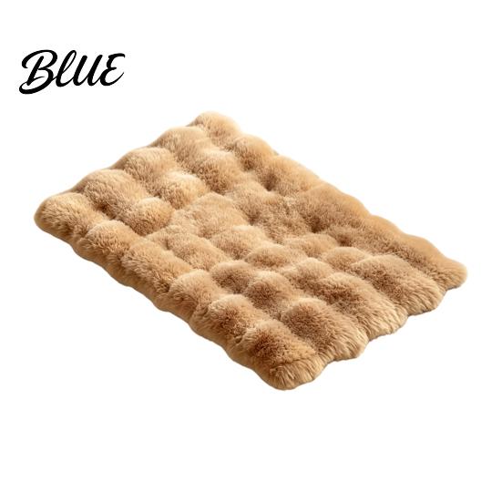 Soft Pet Supplies for Pets Faux Fur Mat, Warm Cat Sleeping Pad with Non-slip Bottom, Durable Mat Home Self-Warming Fuzzy Cozy Bed Dogs Cats,