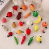 Baby Girls Personality Cherry Simulation Fruit Hairpin Lemon Fake Food Cute Hair Clip Korean Style Barrette Side Clip Kids