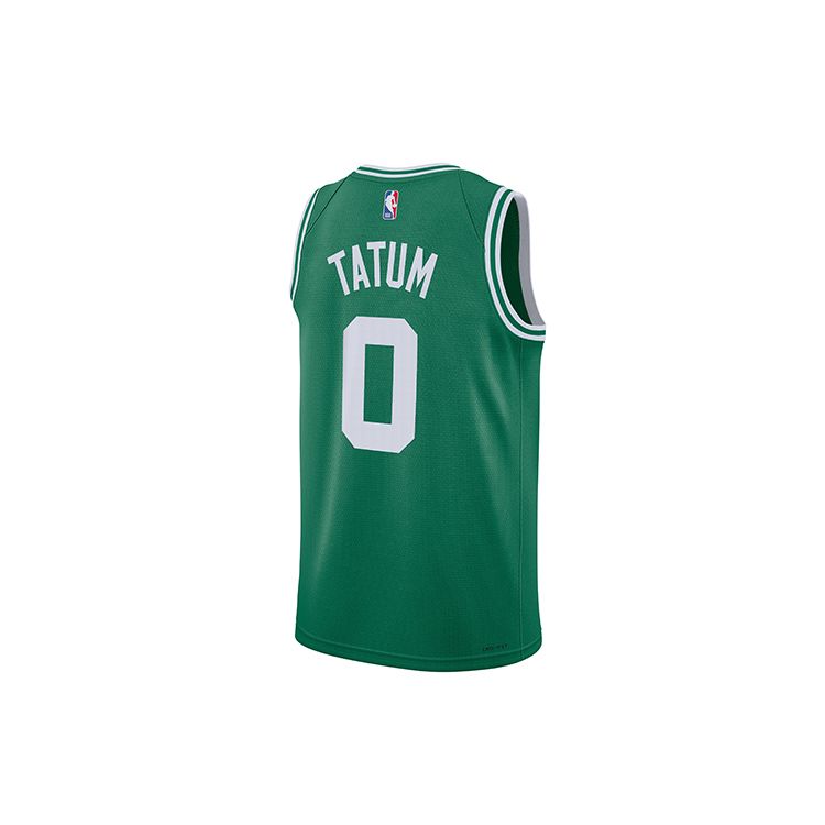 Nike X NBA Collaboration Casual Sports Suit Boston Celtics Tatum 0 Letter Print Quick-Dry Breathable Vest Youth Basketball Jersey 3Z2B7BX2P00-CELJT