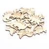 20pcs Mixed Dinosaur Cartoon Wooden Slices For Scrapbooking Embellishments DIY Crafts Supplies Wood Ornament Home Decor