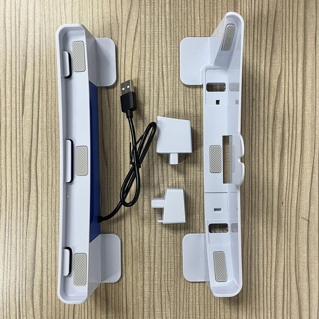 Suport de consolă pentru Sony PS5 Slim, cu 4 porturi USB 2.0, accesorii pentru suport de bază pentru console de jocuri, suport de depozitare pentru suport de birou pentru consola de jocuri