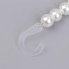 2Pcs Imitation Pearl Chain Shoe Charms Detachable Artificial Pearl Shoe Chains  Simple Shoes Buckle Shoes Decoration