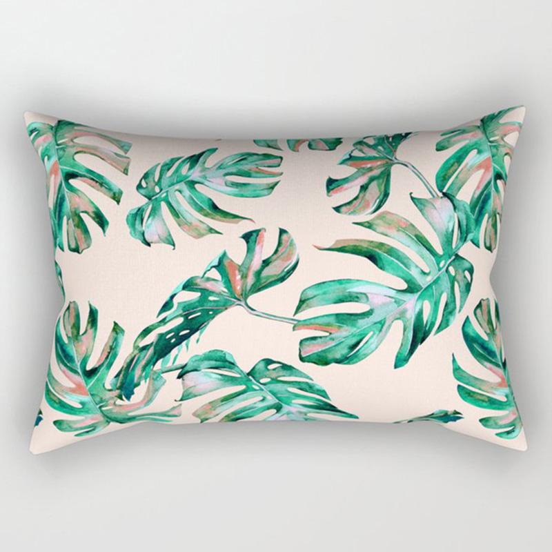 green print pillows