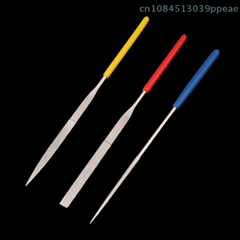 1 Pc Mini Rasp Files Diamond Files For Metal Jewelry Stone Polishing Wood Ceramic Hand Carving Tool Hand Needle File Tools