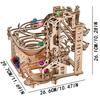 3D Wooden Puzzle] 3D Wooden Marble Run Model Kits Teaser Puzzle DIY Handmade Christmas Gift