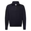 Fruit of the Loom Mens Classic Zip Neck Sweatshirt