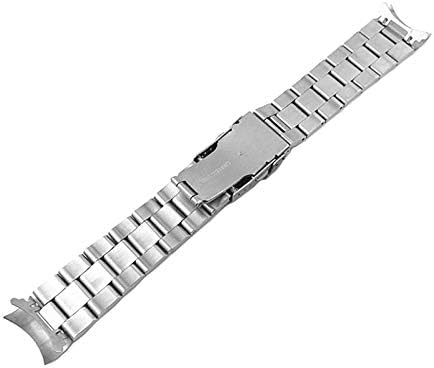 22Mm stainless steel strap diving three-bead safety buckle strap including tools black