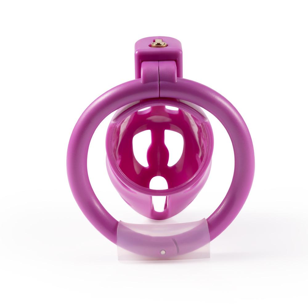 Manufacturer Male Chastity Cage Large Chastity Device with 3 Sizes Rings and Invisible Lock Chastity Cage for Man
