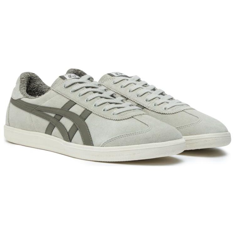ONITSUKA TIGER Tokuten Retro Slip Resistant Durable Low Top Skate Shoes Unisex Sneaker Green Gray 1183C088-300