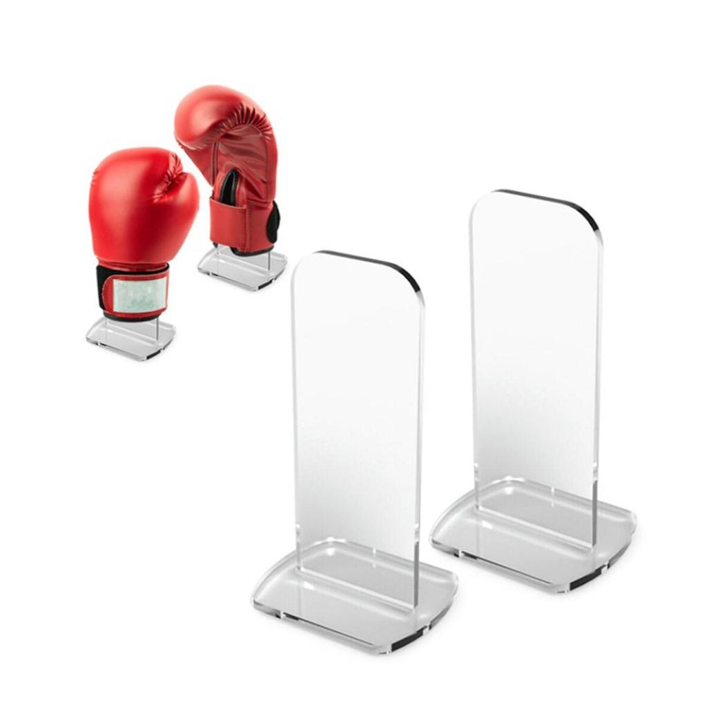 2 Boxing Glove Display Stands with Autograph, , for Presentation And Storage, Retail Stand