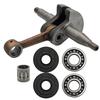 Crankshaft Crank Shaft For Husqvarna 340 345 350 Chainsaw Replacement Part with Oil Seal Needle Bearing Kit Garden Tool
