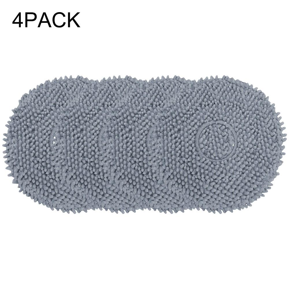 Microfiber Material Microfiber Mop Pads Machine Washable Quarterly Sets