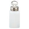 Tryck Ner Tom Pumpdispenser Låsbar Vätskepumpflaska för Nagellack Sminkborttagare 200 ml