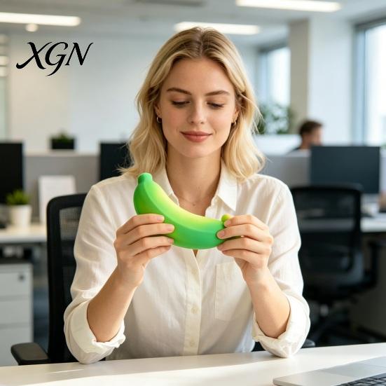 Soft Banana Toy Color Changing Squeeze Stretchy Simulation Fidget Decompression Simulated Fruit Sensory