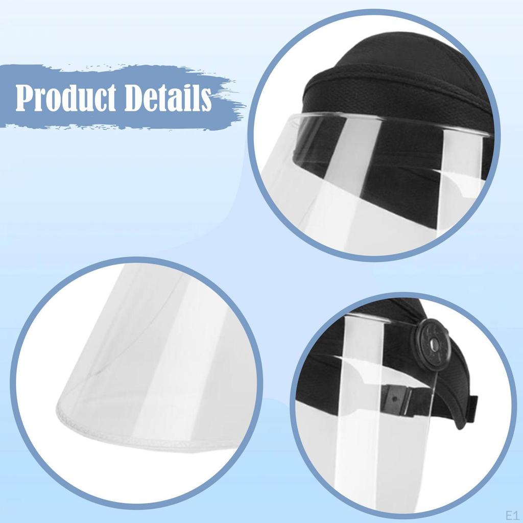 Face Cover Anti Fog Lightweight Multifunctional Dust Protection Cooking Guard for Work