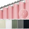 Mildew-Proof Shading Curtain Solid Color Partition Curtain New Shower Curtain  Dormitory