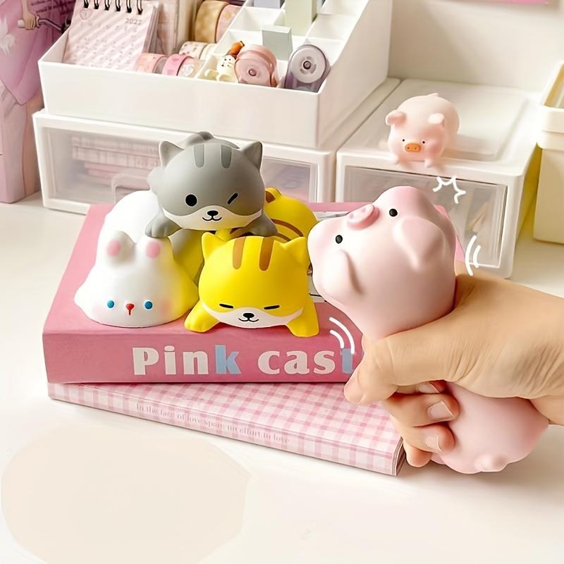 Cute Cat Ergonomic Wrist Rest Support - Slow Rebound PU Mouse Pad with Adorable Kitten Design - Perfect for Computer Desks & Office Use