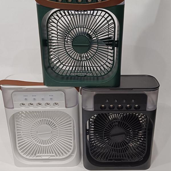 Small Desktop Cooler Home Fan Mute Mini Usb Spray Humidifier