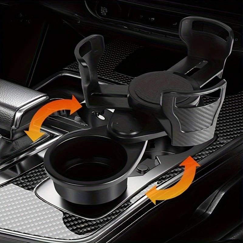 1pc 2-in-1 Adjustable Car Cup Holder with Phone Mount and Aroma Diffuser – Organize Your Drive