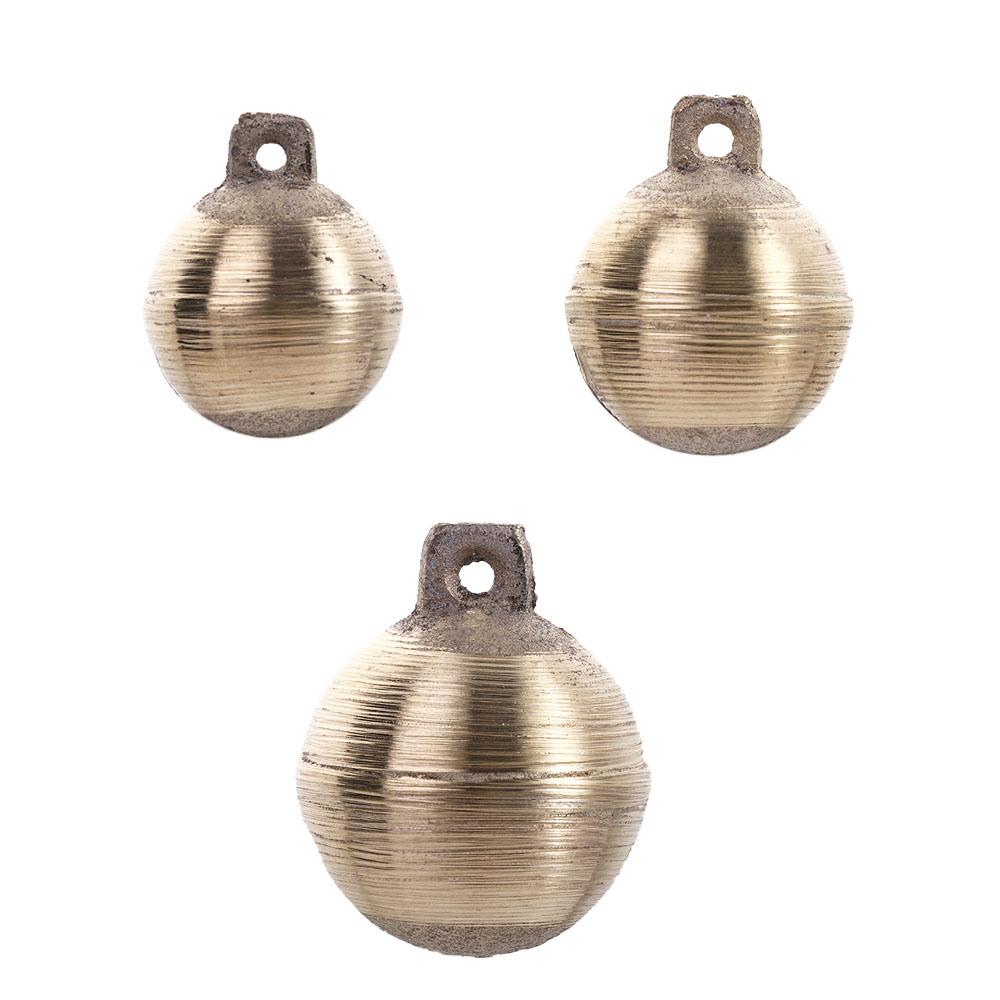 For Pet Animal Pure Copper Christmas Decorations DIY Bronze Bell Copper Bell Round Bell Dog Bell