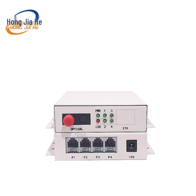 HONGJIAHE JH-1P 1-Channel Telephone Optical Transceiver