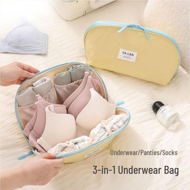 3-in-1 Portable Travel Underwear Organizer Bag