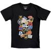 Wu-Tang Clan - Abzeichen - Schwarzes T-Shirt