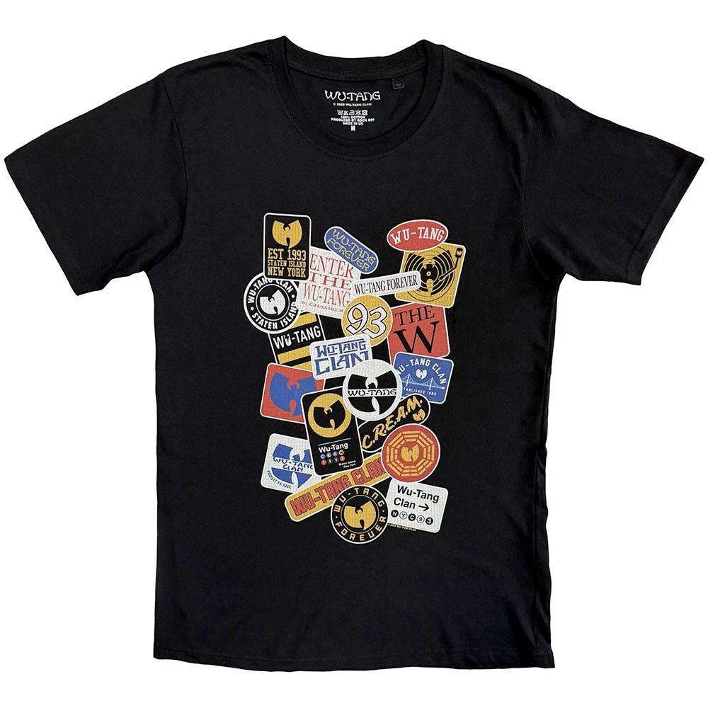 Wu-Tang Clan - Badges - Black t-shirt XL