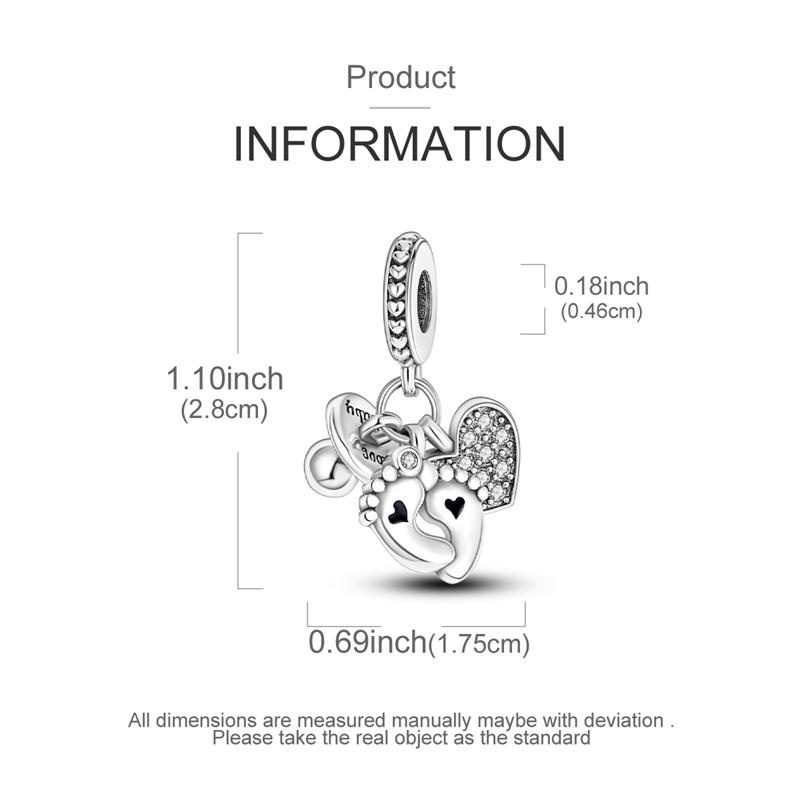 Original Copper Plated Charms Butterfly Elephant Tyrannosaurus Rex Beads Fit Bracelet Necklace Diy Pendants Jewelry Women Gift