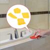 4PCS Caulk Tools Kit Silicone Glass Cement Scraper for Sealant Grout Finishing Sealing (Red)