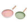 European-Style Non-Stick Flat-Bottom Maifan Stone Omelette Pan for Induction Cookers