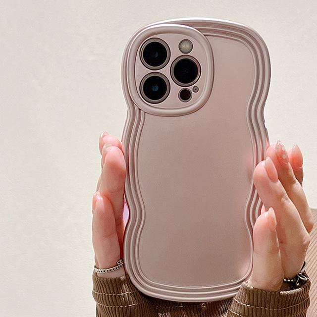 

Роскошный чехол для телефона с матовым покрытием и волнистым покрытием для Iphone 14 13 11 12 Pro Max Xs Max Xr X 14 Plus, мягкий силиконовый противоударный чехол For iphone 13 Pro