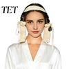 Soft Curling Band No Heat Hair with Comb, Adjustable Drawstring Curler Styling Tool Headband, Women Overnight for Long Thick Silk